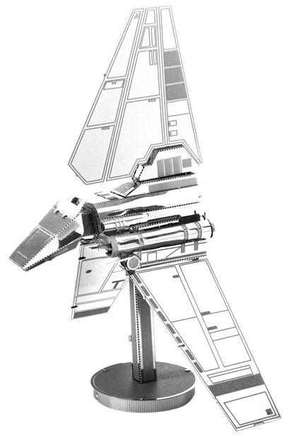 Image for Fascinations Metal Earth Star Wars Imperial Shuttle 3D Metal Model Kit